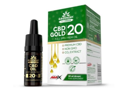 cbd gold 20 amix konopný olej