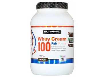whey cream 2 kg survival protein