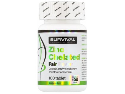 zinc chelated survival