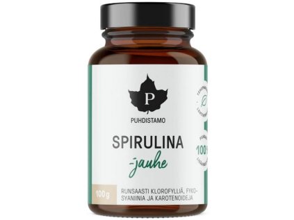 spirulina v prášku Puhdistamo