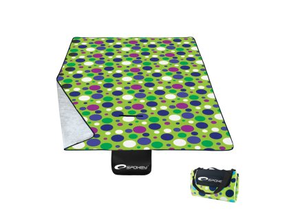 PICNIC CIRCLE Pikniková deka s popruhem 180 x 210 cm