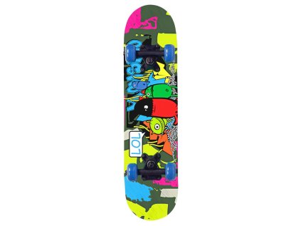 skateboard spokey monster