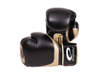 Spokey HANIWA Boxerské rukavice černé 12oz