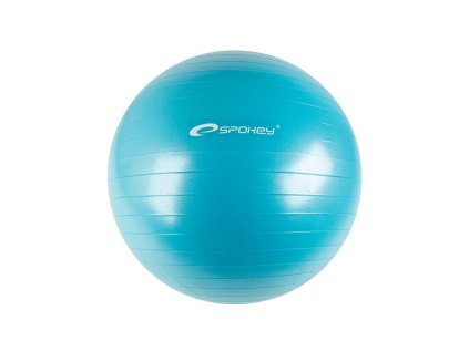 Spokey FITBALL II - Gymnastický míč 55 cm včetně pumpičky, tyrkys