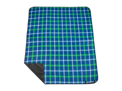 Spokey PICNIC TARTANA Pikniková deka s popruhem 150 x 180 cm