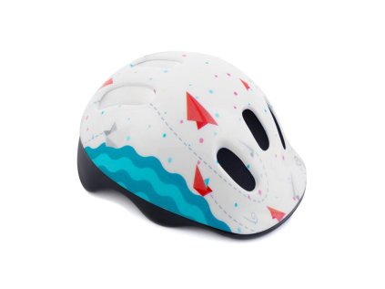 Spokey KITE Dětská cyklistická přilba, 49-56 cm