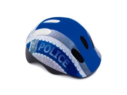 Spokey DEFENCE Dětská cyklistická přilba, 44-48 cm