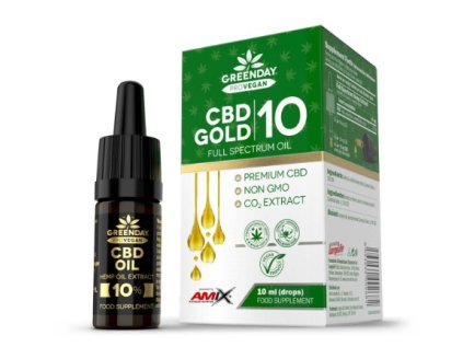 cbd gold 10 konopný olej amix