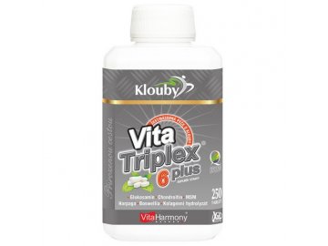 VitaTriplex® 6 plus - 250 tbl., šestinásobná ochrana kloubů, XXL economy