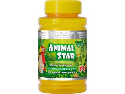 ANIMAL STAR 60 tablet (vitaminy a minerály pro děti)