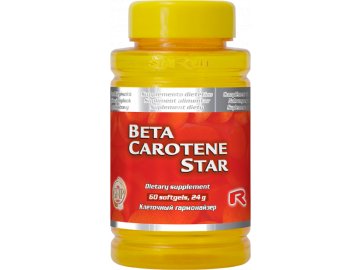 BETA CAROTENE STAR 60 tobolek - 25.000 I.U. vitaminu A