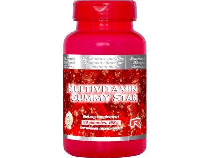 MULTIVITAMIN GUMMY STAR 60 kapslí