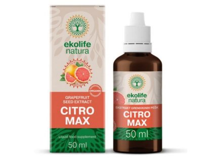 Citro Max Organic 50ml (Bio extrakt ze semínek grepfruitu)