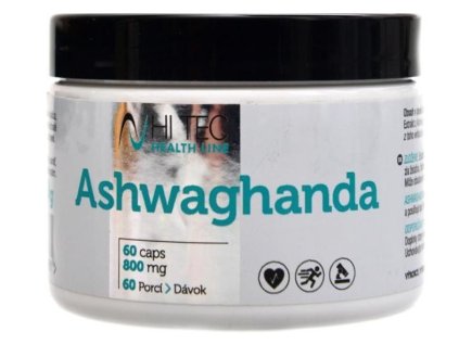 ashwagandha hitec 60 kapslí