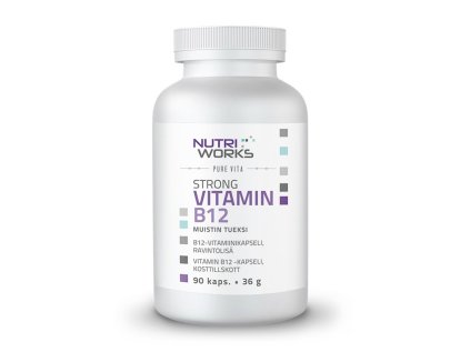 Strong Vitamin B12 90 kapslí