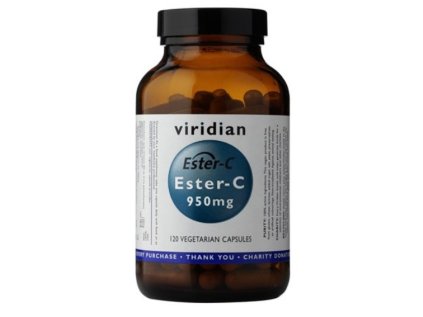 viridian vitamin ester c 120 kapslí