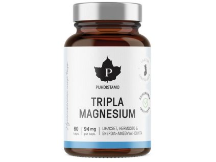 tripla magnesium puhdistamo 60 hořčík