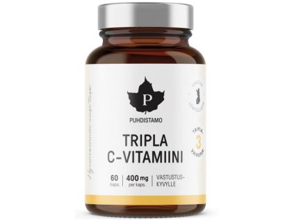 triple vitamin c puhdistamo 60