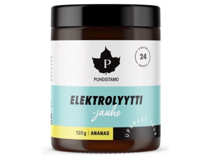 elektrolyty prášek puhdistamo