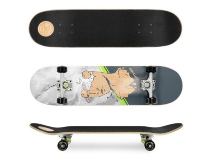 šedý skateboard 1