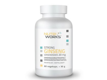 ženšen ginseng nutriworks