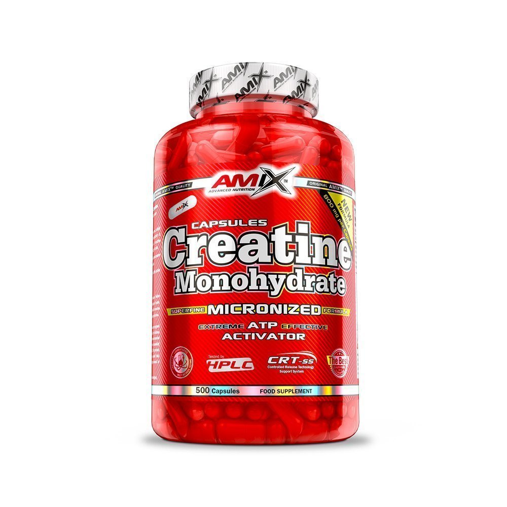 Amix Creatine Monohydrate 800 mg - 500 kapslí