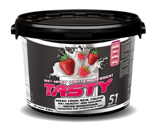 Smartlabs 100% Whey TASTY protein - CFM protein 2kg Příchuť: Jahoda