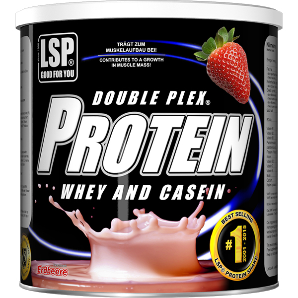 LSP Nutrition Double Plex 750 g Příchuť: Jahoda