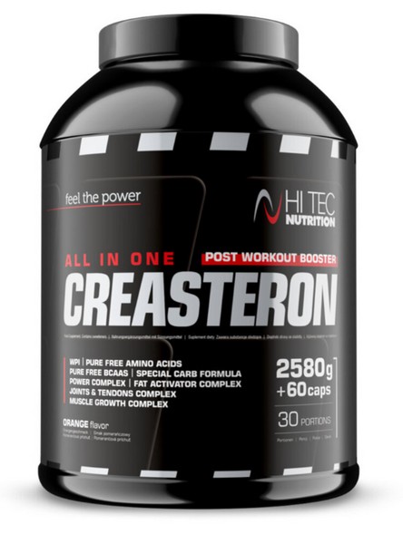Hi Tec Nutrition Creasteron upgrade 2580g + 60 kapslí