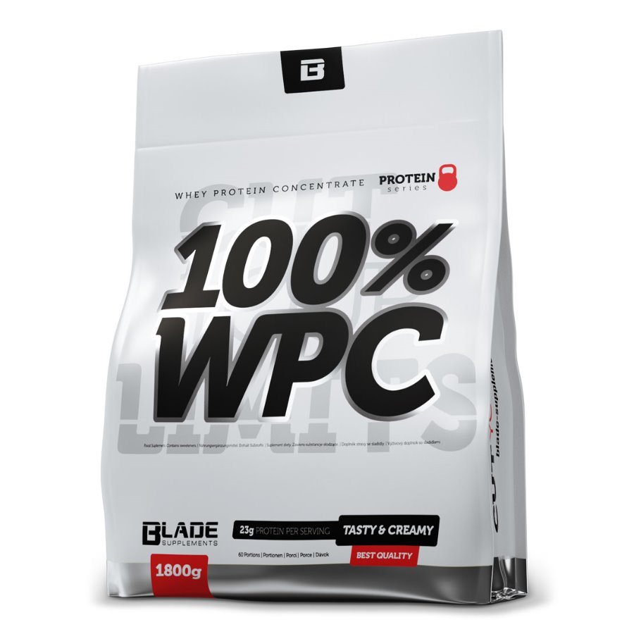 HiTec Nutrition BS Blade 100% WPC Protein 1800 g Příchuť: Vanilka