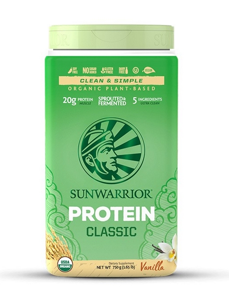 Sunwarrior Protein Classic 750g Příchuť: Vanilka
