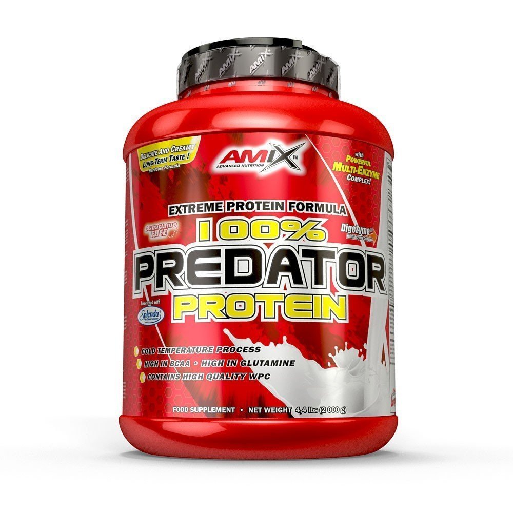 Amix 100% Predator Protein 2000 g Příchuť: Banán