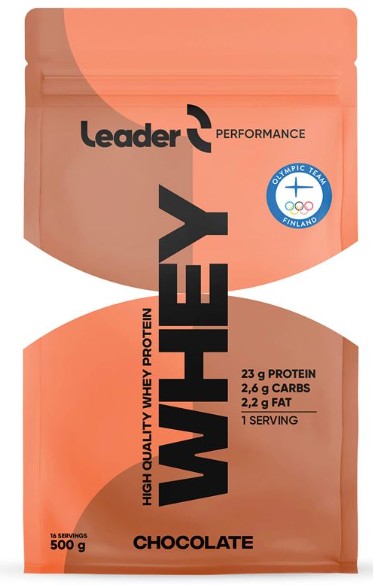 Leader Performance Whey Protein 500g Příchuť: Čokoláda
