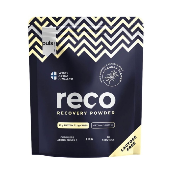 PULS nutrition Reco Lactose Free 1kg Příchuť: Vanilka