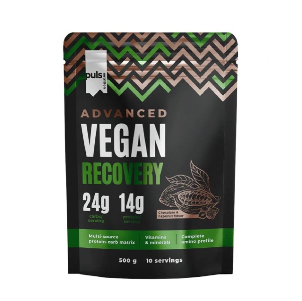 PULS nutrition Vegan Recovery 500g Příchuť: Jahoda