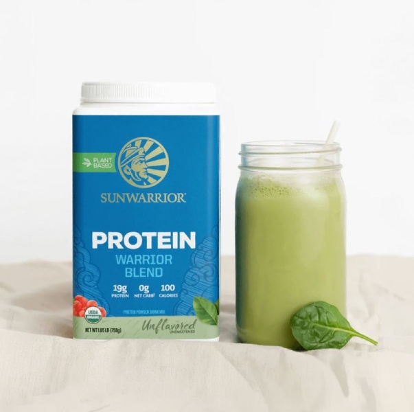 Sunwarrior Protein Blend + Greens BIO 750g Příchuť: Natural