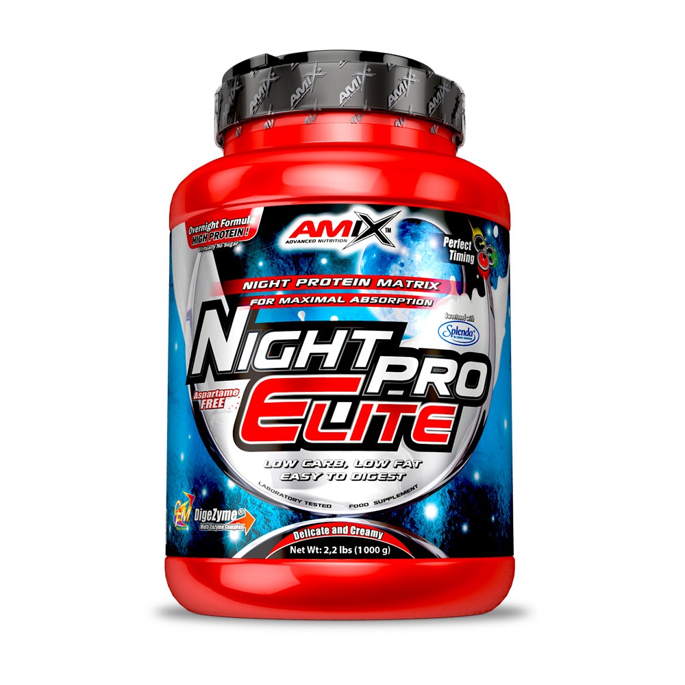 Amix Night Pro Elite 90% 1000 g Příchuť: Vanilka