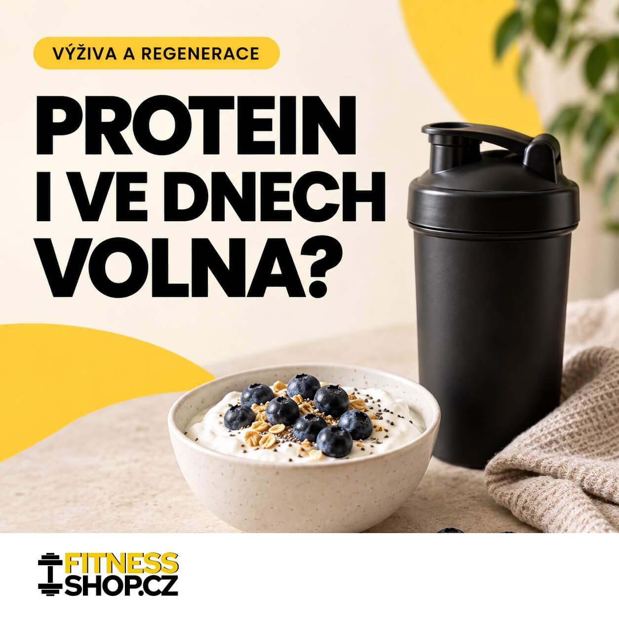 Protein i ve dnech volna: potřebujete ho, když necvičíte?