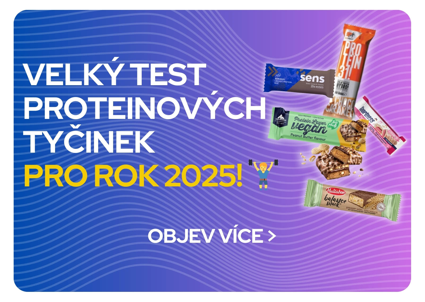 Recenze proteinových tyčinek 2025: Velký test