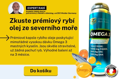 Omega 3 Premium Fishoil Concentrate 90 kapslí