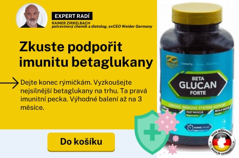 Betaglucan Forte 600 mg imunita 126 kapslí