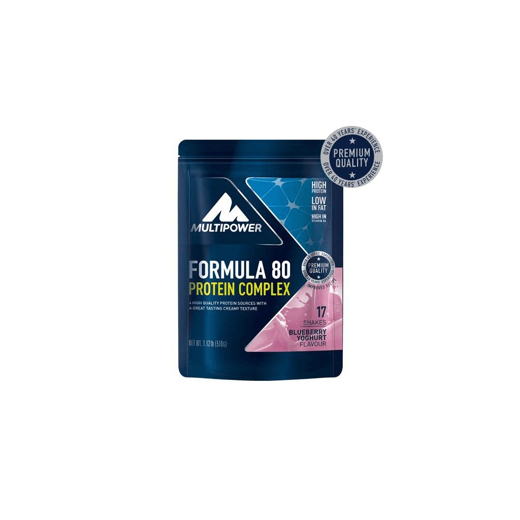 multipower formula 80 protein complex boruvka jogurt vecerni protein s kaseinem fitnessshop cz praha