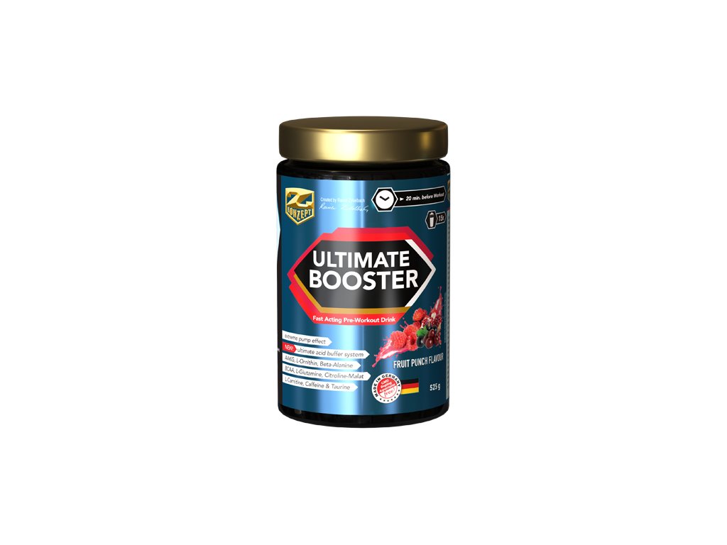 Z-KONZEPT NUTRITION ULTIMATE BOOSTER 525 G - předtréninkový stimulant
