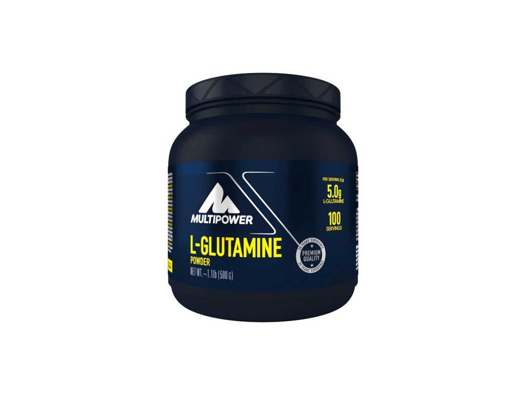 MULTIPOWER L GLUTAMINE POWDER 500g aminokyselina L glutamín