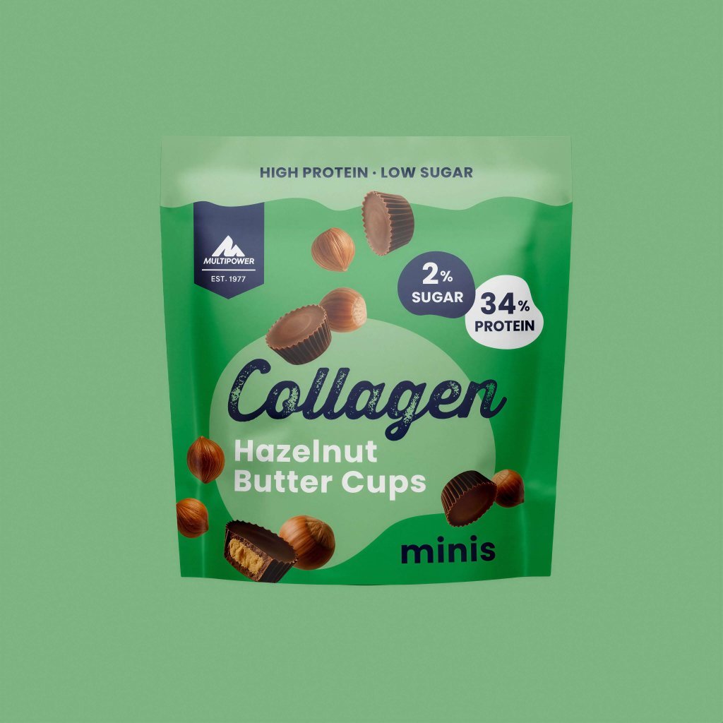 Multipower Collagen Hazelnut Butter Cups