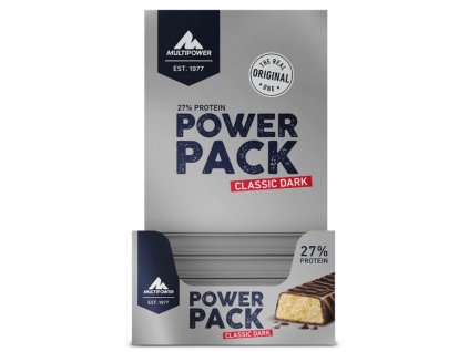 MULTIPOWER POWER PACK 35g mléčná čokoláda proteinová tyčinka