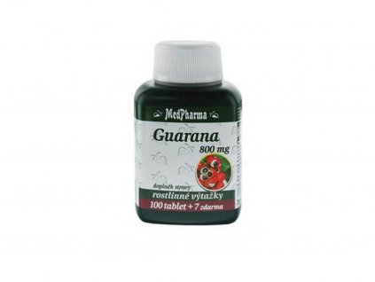 MEDPHARMA – Guarana 800 mg, 107 tablet