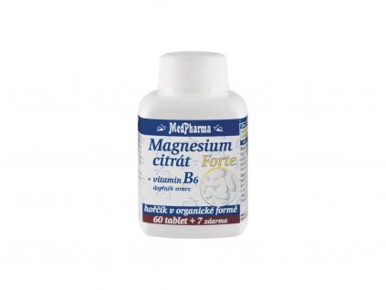 MEDPHARMA – Magnesium citrát Forte + vitamin B6
