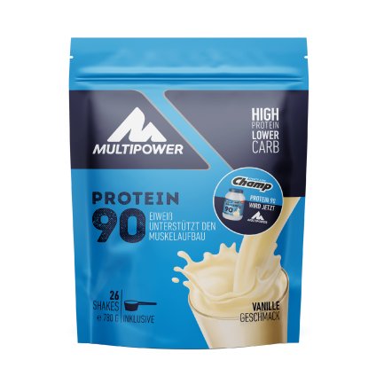 Multipower protein 90 780g vanilka sportovní výživa fitnessshop cz praha