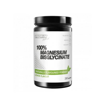 100% Magnesium Bisglycinate bisglycinát hořečnatý 390 g lemon fitnesshop cz praha 4